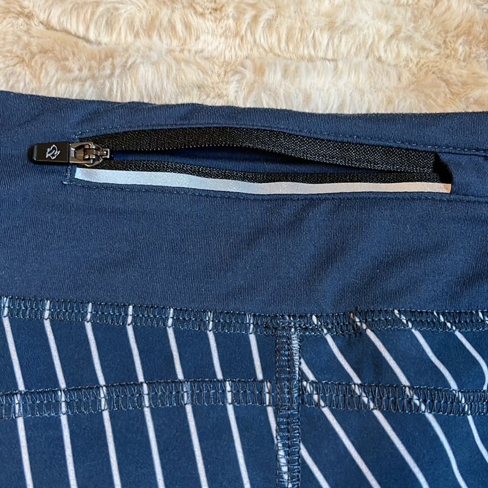 Navy Color Rabbit Running Shorts - image 4